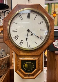Octagon Regulator Clock Seth Thomas