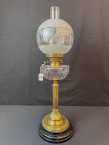 Quality English Double Burner Oil Lamp