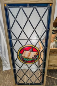 Floral Tudor Leaded and Stained Glass Windows