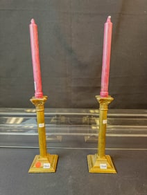 Pair of Regency c.1810 Candle Sticks