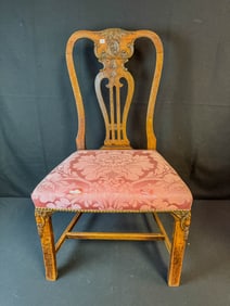 Georgian 18th Century Lyre Back Chair