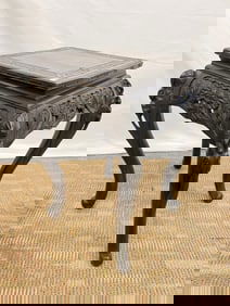 1880s Hand Carved Oriental Table