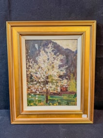 Eugene Lawrence Vail Oil on Board