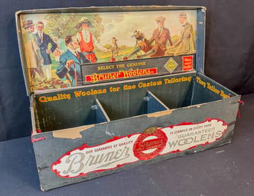 Bruner Woolens Display Box