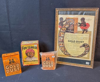 Black Americana Advertising c.1900-1930, Gold Dust