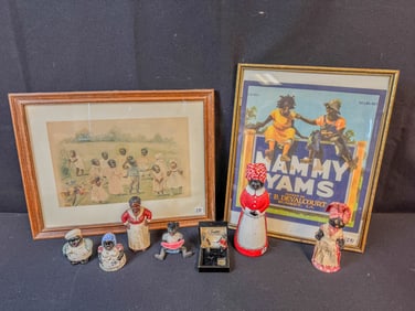 Black Americana Group to Include Prints, Folk Art & More