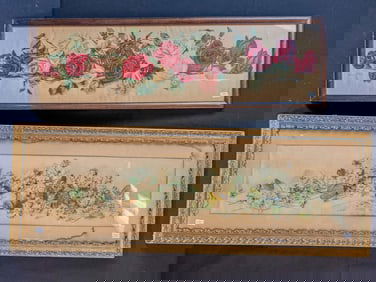 1 Yard Long of Roses & 1 Yard Long of Violets