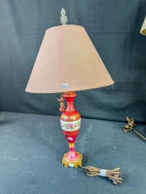 Sevres Style Porcelain Table Lamp