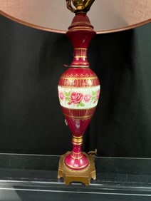 Sevres Style Porcelain Table Lamp