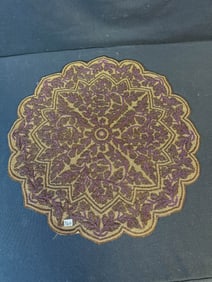 Antique Victorian Beaded Table Cover