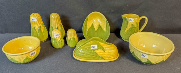 Group of Shawnee Corn Pottery
