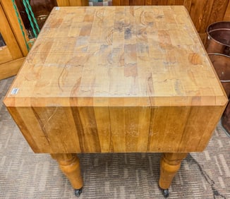 Antique Maple Chopping Block