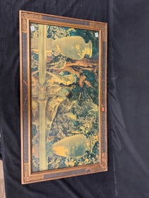 Maxfield Parish Art Nouveau Print