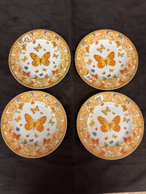 4 Versace Plates