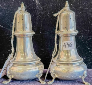 Sterling Salt & Pepper Shakers