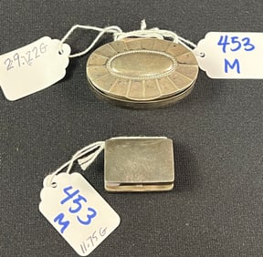 Sterling English Snuff Box