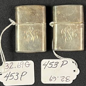 Two Sterling Lighters