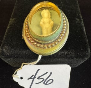 Turn-of-the-Century Locket Brooch