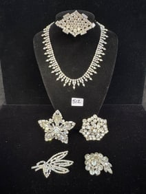 Large Brilliant Rhinestone Lot