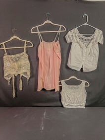 Antique Camisoles and Slip c1900-1920's