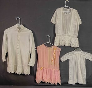 4 Antique Children's Garments