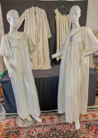 Group of 4 Antique Nightgowns