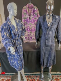 Group of Men's Edwardian and Art Deco Housecoats