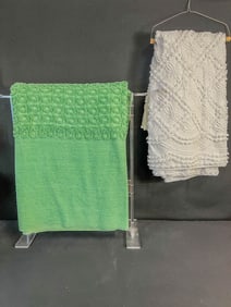 2 1930's Cotton Chenille Beadspreads