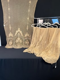 5 Victorain  Battenburg Lace Curtains