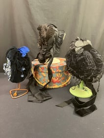 Group of Victorian Hats C1860/70's