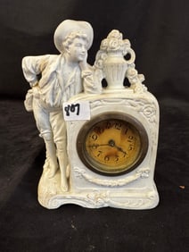 Art Nouveau Panel Table Lamp