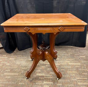 Victorian Walnut Parlor Table