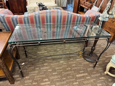 Quality Contemporary Glass Sofa Table