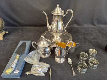 Mixed Group of Silverplate