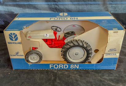 New Holland Die Cast Ford 8N tractor in Original Box