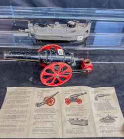 Big Bang Artillery Field Canon and Gun Boat c.1920