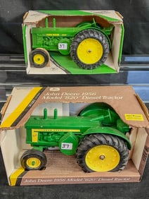 Ertl Metal Die Cast Toy Diesel Tractors 1/16 Scale Model R, and Model "820" in BOX