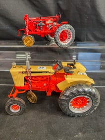 2 Erlt 1/16 Scale Die Cast Precison 11 Series Toy Tractors, Farmall F-20 tractor, Case 930 Comfort