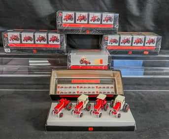 Ertl "66" Series Factory Sealed Toy Tractors, 5 Groups 1/64 Scale