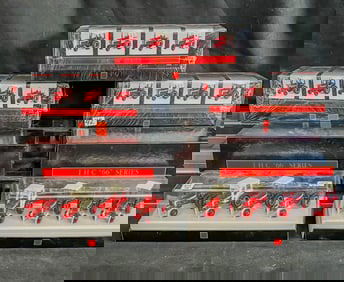 Group of 5 Ertl "66" series Toy Tractors