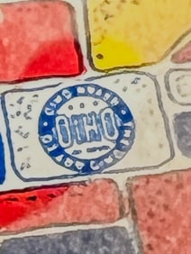 Ohio Arts Tin Litho "The Giant RIde" Ferris wheel c.1950's