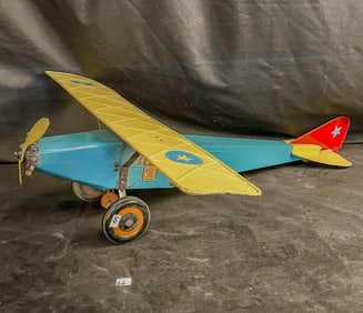 Schiebel "The Right Plane #20" Tin Litho Airplane c.1920/30's