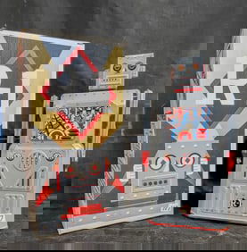 Rocket USA Tin Litho RobotR1