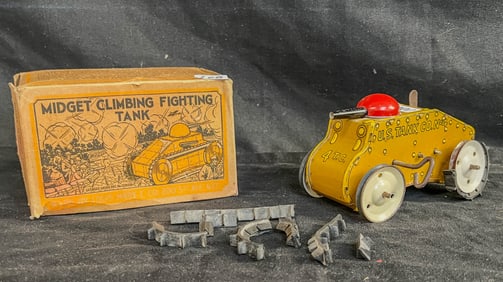 Marx Midget Climbing Fighting Tank