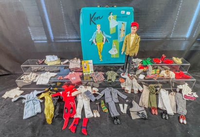 mattel Ken Doll, Clothing , Case c.1961