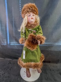 Victorian Kestner Bisque Head Doll