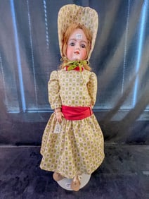 Antique Armand Marsaeille 26" Bisque Head Doll made for C. M> Bergman