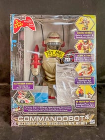 MGA Entertainment "Commandobot 4" Voice Recognition Robot in original Box C.2001