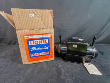 Vintage Lionel Trainmaster Transformer in Orig Box c.1940's