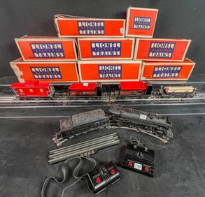 Group of Vintage O Gauge Lionel; Train Cars in original Boxes 1940/50's
